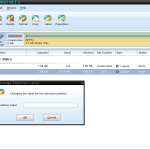 Change Partition Lebel