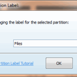Change Partition Lebel - MiniTool Partition Wizard Pro 8